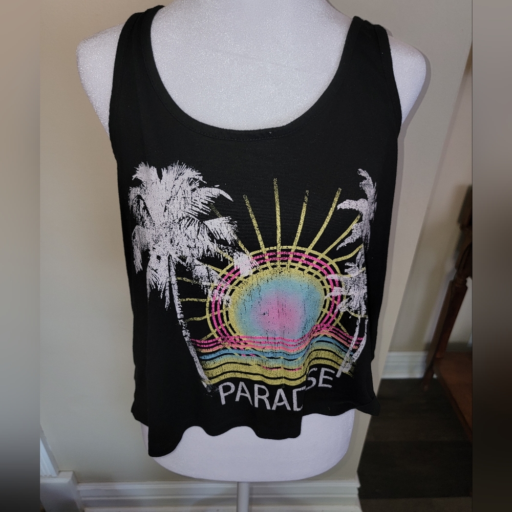 Graphic tank top